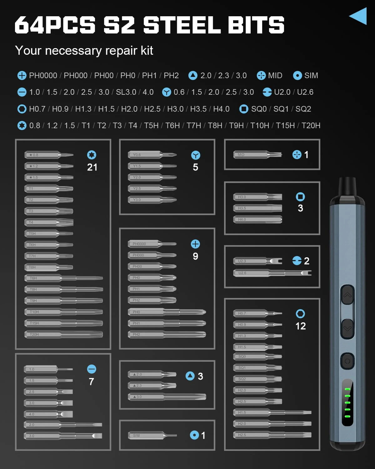 Precision Electric Screwdriver