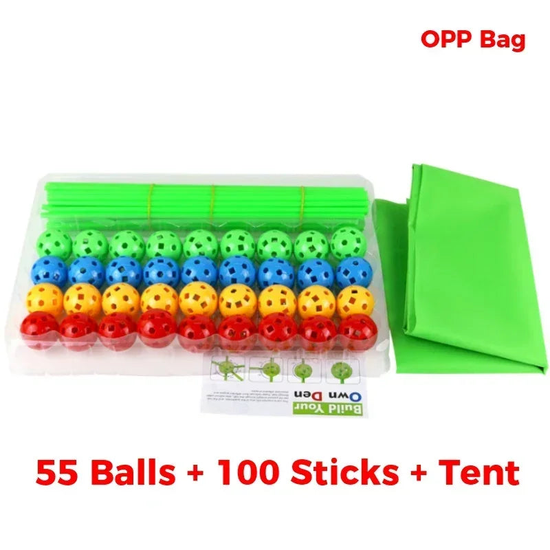 Ultimate Fort Building Kit for Kids
