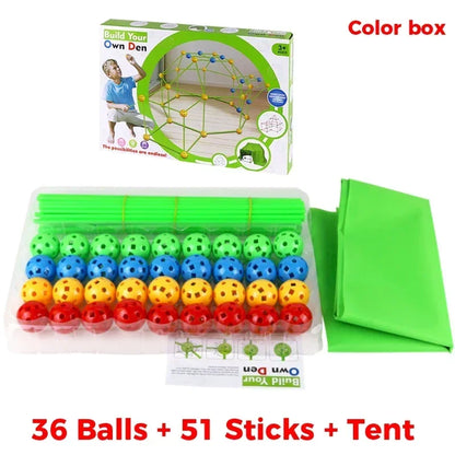 Ultimate Fort Building Kit for Kids