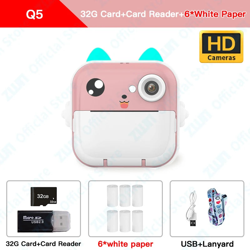 Snap & Print Kids Camera