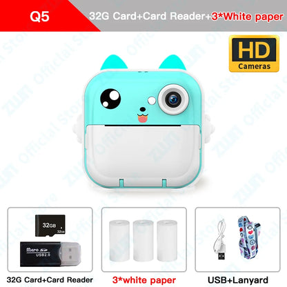 Snap & Print Kids Camera
