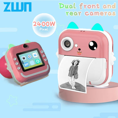 Snap & Print Kids Camera