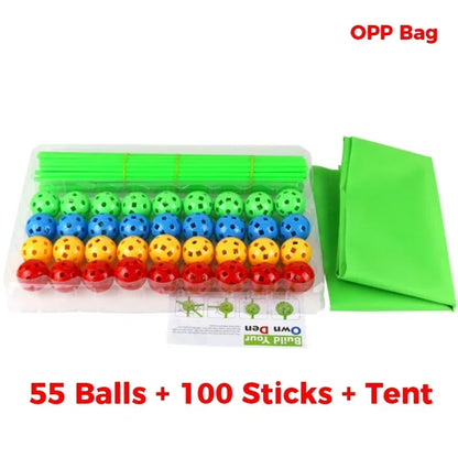 Ultimate Fort Building Kit for Kids