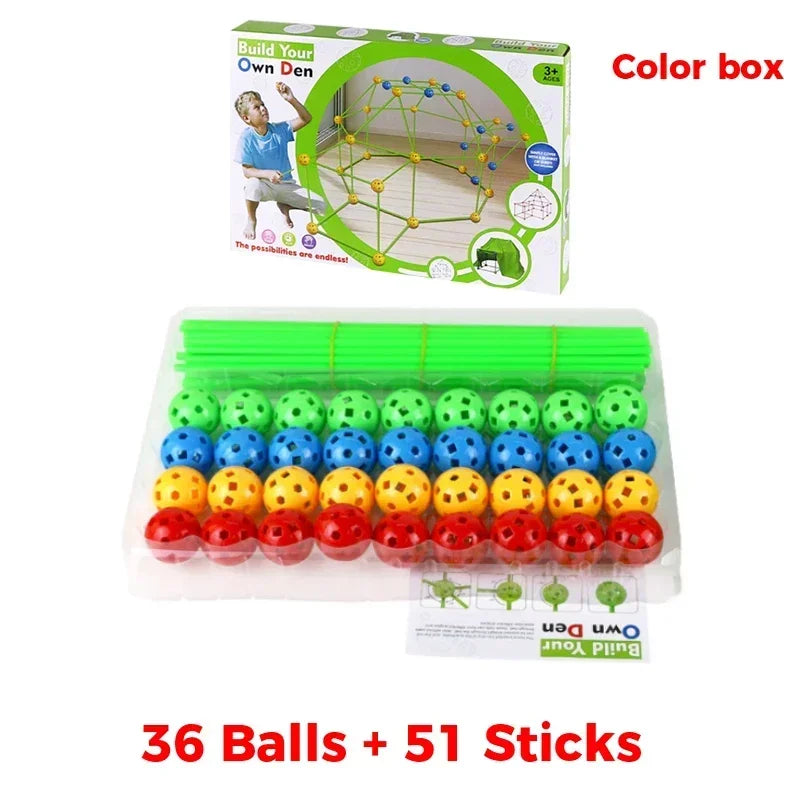 Ultimate Fort Building Kit for Kids