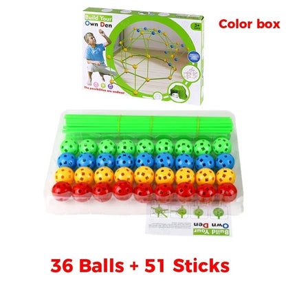 Ultimate Fort Building Kit for Kids