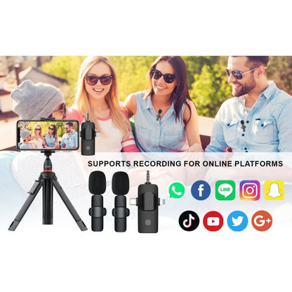 Pro Wireless Lavalier Mic for Phones